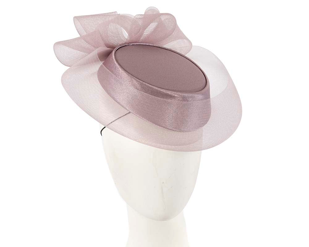 Cupids Millinery Women's Hat Pink/Lilac Mauve Pillbox Mother of the Bride custom made hat