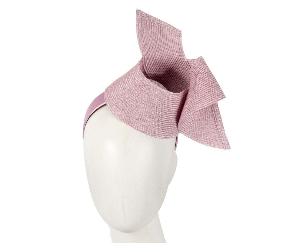 Cupids Millinery Women's Hat Pink Modern dusty pink fascinator by Max Alexander