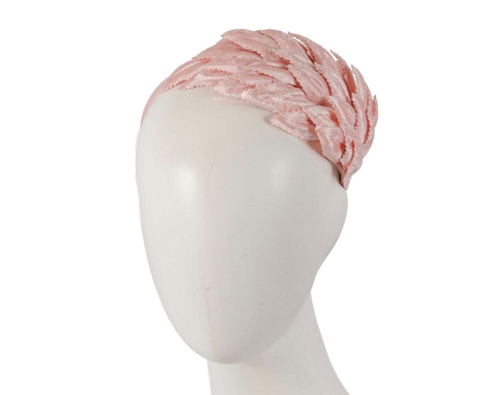 Cupids Millinery Women's Hat Pink Petite pink fascinator headband by Max Alexander