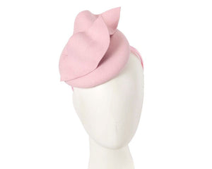 Cupids Millinery Women's Hat Pink Pink felt fascinator by Max Alexander