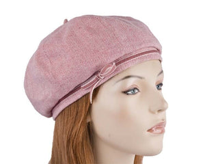 Cupids Millinery Women's Hat Pink Pink winter beret SP375