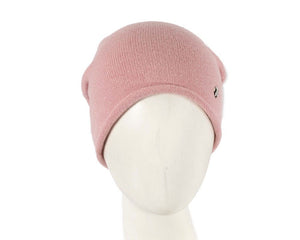 Cupids Millinery Women's Hat Pink Stylish warm European made pink beanie