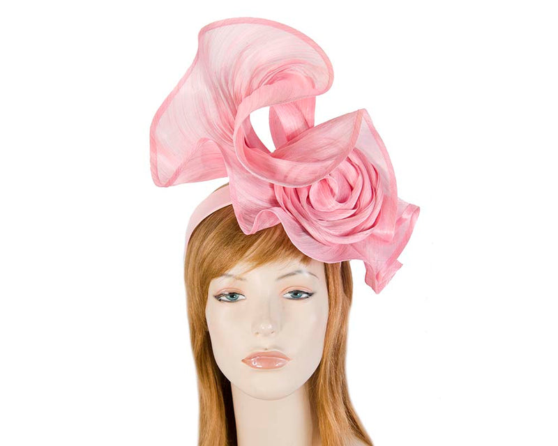 Cupids Millinery Women's Hat Pink Twisted pink designers fascinator by Fillies Collection