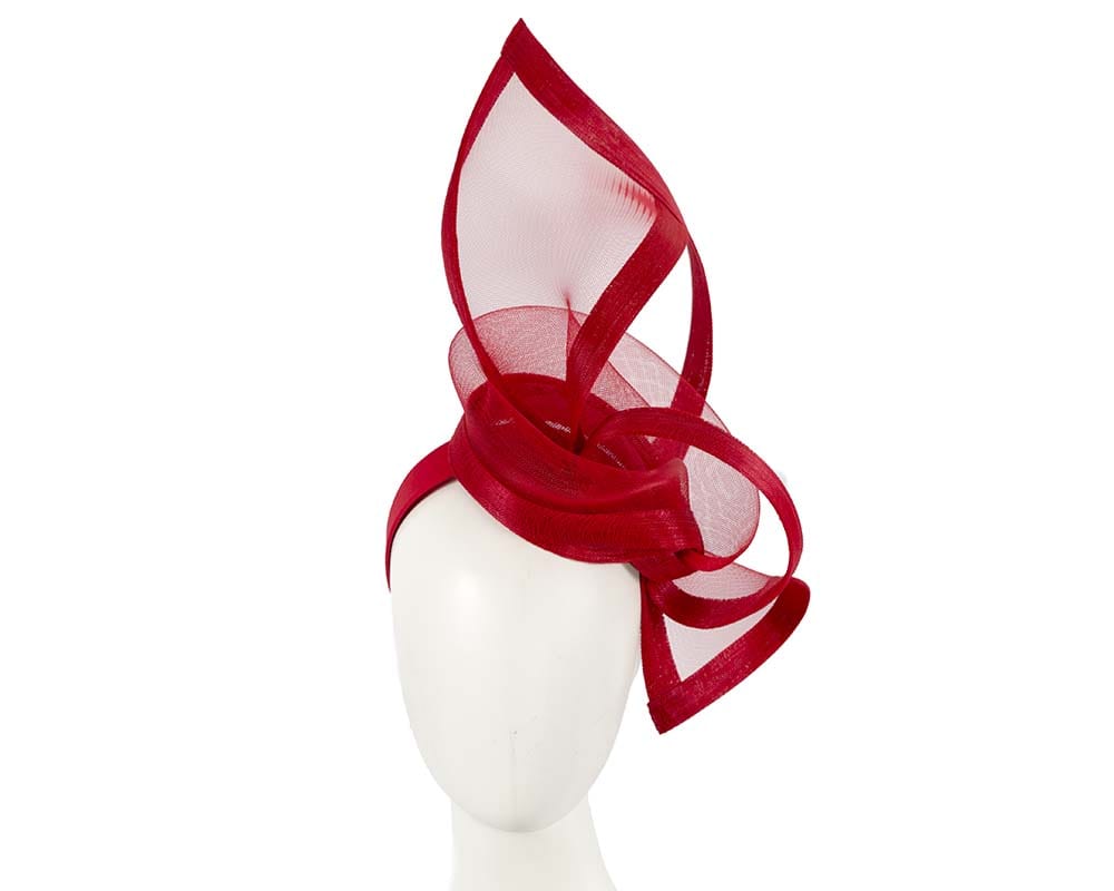 Cupids Millinery Women's Hat Red Bespoke Red fascinator by Fillies Collection