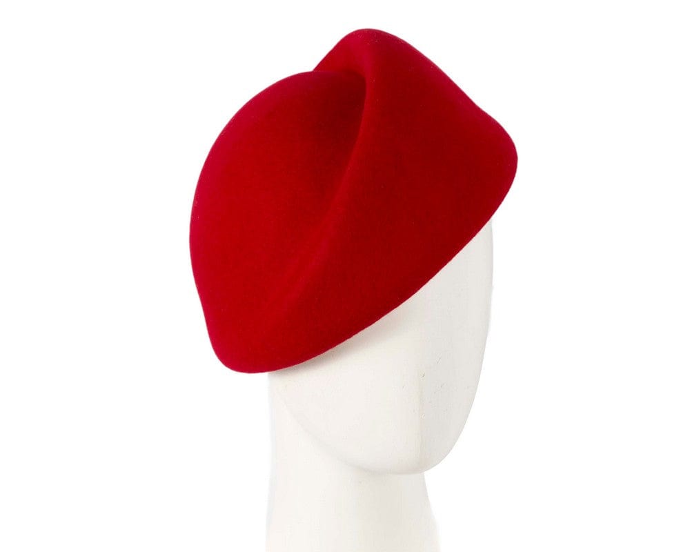 Cupids Millinery Women's Hat Red Designers red felt ladies winter hat