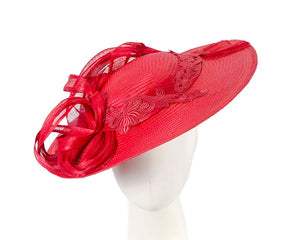 Cupids Millinery Women's Hat Red Exclusive red fashion hat by Cupids Millinery