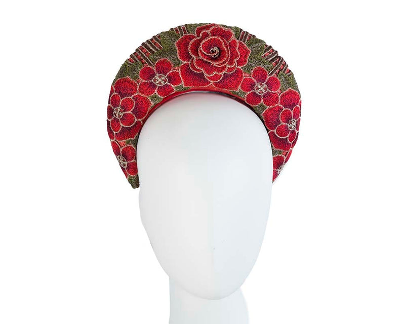 Cupids Millinery Women's Hat Red Exclusive red headband by Cupids Millinery