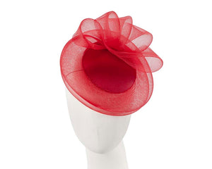 Cupids Millinery Women's Hat Red Red Custom Made Cocktail Hat