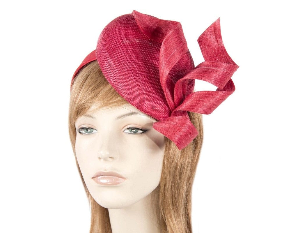 Cupids Millinery Women's Hat Red Red designers fascinator