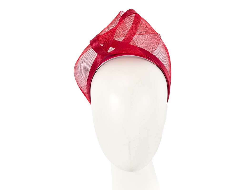 Cupids Millinery Women's Hat Red Red fashion headband turban by Fillies Collection