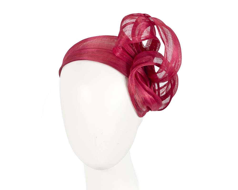 Cupids Millinery Women's Hat Red Red retro headband by Fillies Collection