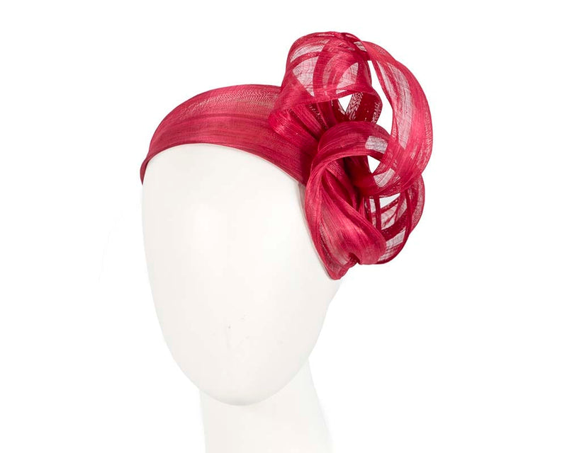 Cupids Millinery Women's Hat Red Red retro headband by Fillies Collection