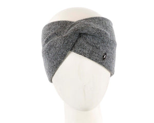 Cupids Millinery Women's Hat Silver Dark grey European Made woolen headband