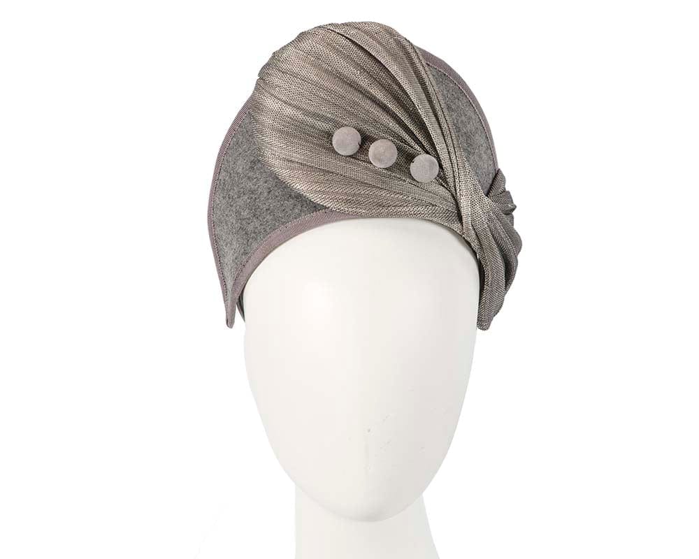 Cupids Millinery Women's Hat Silver Silver crown winter fascinator by Fillies Collection