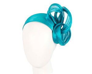 Cupids Millinery Women's Hat Turquoise Turquoise retro headband by Fillies Collection