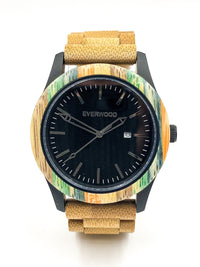 Everwood Watch Company Men's Fashion - Men's Watches Inverness - Multi Bamboo Limited Edition | Everwood