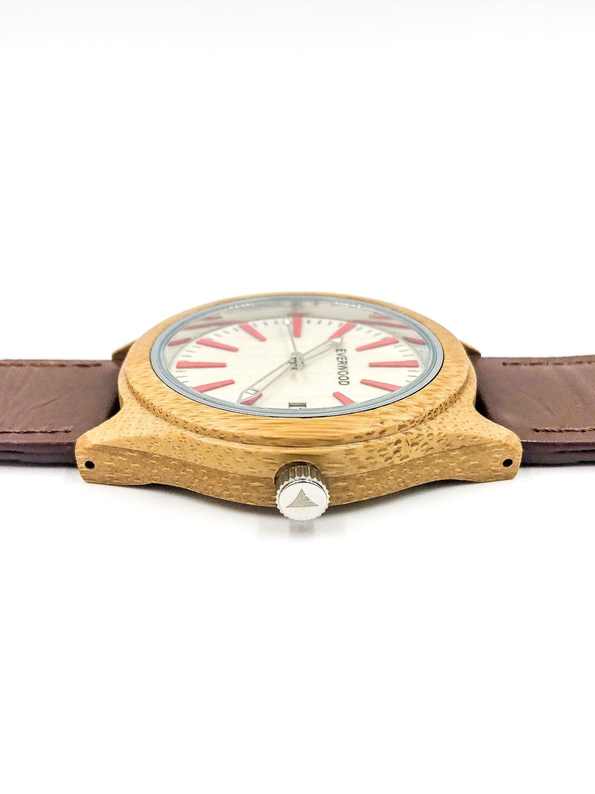 Everwood Watch Company Men's Fashion - Men's Watches Kylemore - Bamboo Brown Leather | Everwood