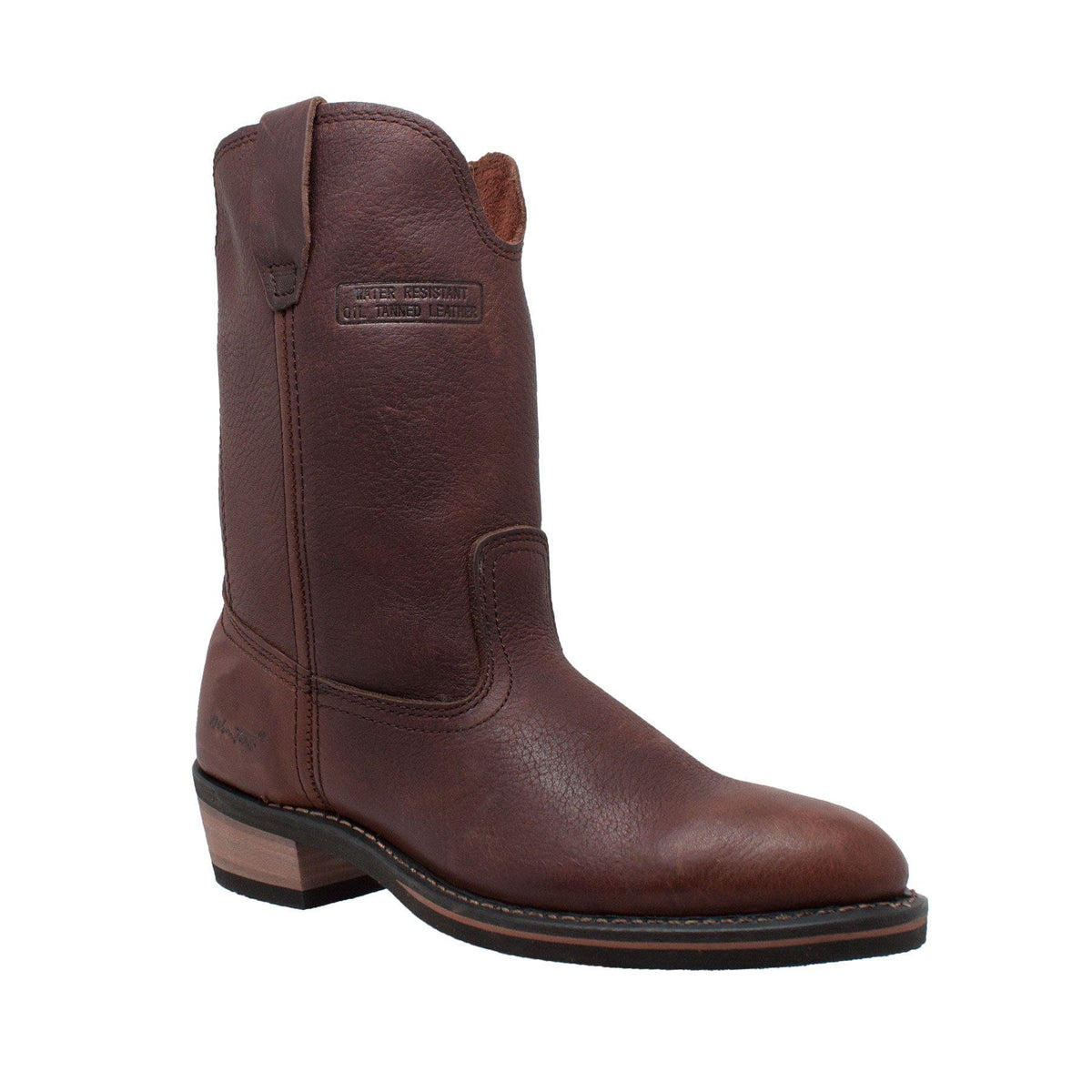 Fadcloset Footwear & Accessories Men's Boots AdTec Men's 12" Ranch Wellington Boot Soft Toe Goodyear Welt