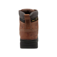 Fadcloset Footwear & Accessories Men's Boots AdTec Men's 6" Crazy Horse Hiker Boot Steel Toe Cement