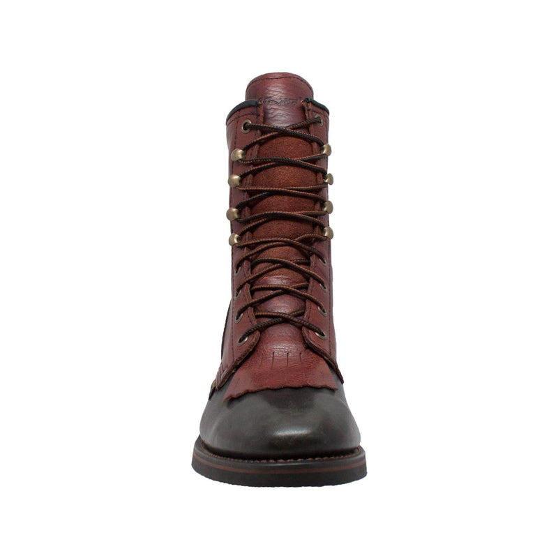 Fadcloset Footwear & Accessories Men's Boots AdTec Men's 9" Full-Grain Tumbled Leather Packer Boot Soft Goodyear Welt
