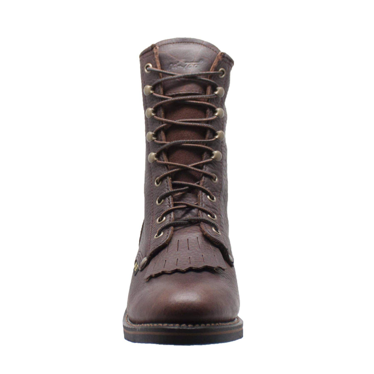 Fadcloset Footwear & Accessories Men's Boots AdTec Men's 9" Full-Grain Tumbled Leather Packer Boot Soft Toe Goodyear Welt