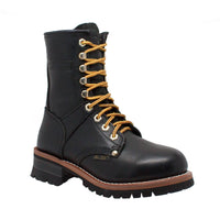 Fadcloset Footwear & Accessories Women's Boots AdTec Women's 9" Logger Full-Grain Oiled Leather Soft Toe Goodyear Welt