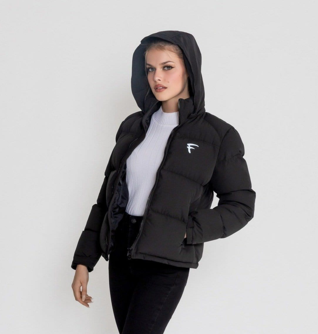 Fadcloset Insulated Down Jacket Fadcloset Women's Vail Winter Puffer Insulated Down Hooded Jacket