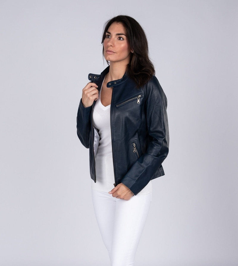 Fadcloset Women's Outerwear Fadcloset Womens Lenka Leather Jacket