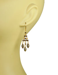 Gena Myint Women - Jewelry - Earrings Gena Myint Smoky Topaz Chandelier Earrings