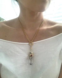 Gena Myint Women's Pendant Gena Myint Crystal Charm Pendant Necklace