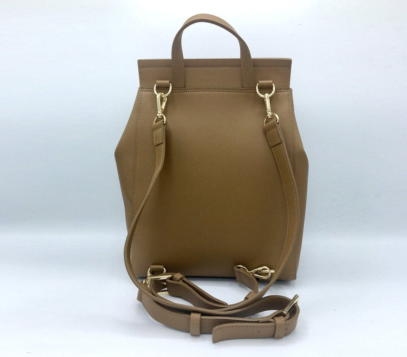 GUNAS NEW YORK Bags & Luggage - Women's Bags - Backpacks Livia - Women's Tan Vegan Leather Backpack | GUNUS