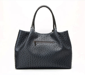 GUNAS NEW YORK Bags & Luggage - Women's Bags Naomi - Women's Dark Gray Vegan Leather Tote Bag | GUNUS