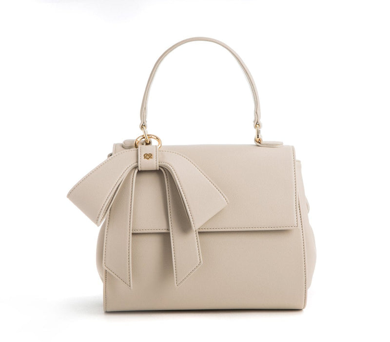 GUNAS NEW YORK Bags & Luggage - Women's Bags - Shoulder Bags Cottontail - Ecru Vegan Leather Bag