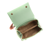 GUNAS NEW YORK Bags & Luggage - Women's Bags - Shoulder Bags Cottontail - Mint & Light Pink Vegan Leather Bag