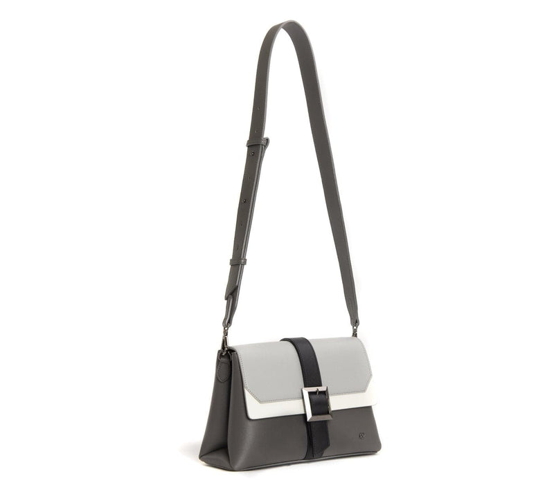 GUNAS NEW YORK Bags & Luggage - Women's Bags - Shoulder Bags Emily - Grey Crossbody/Clutch Bag