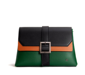 GUNAS NEW YORK Bags & Luggage - Women's Bags - Shoulder Bags Emily - Women's Green Crossbody/Clutch Bag |GUNAS