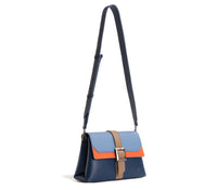 GUNAS NEW YORK Bags & Luggage - Women's Bags - Shoulder Bags Emily - Women's Navy Crossbody/Clutch Bag | GUNAS