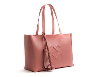 GUNAS NEW YORK Bags & Luggage - Women's Bags - Shoulder Bags Tippi - Women's Blush Vegan Tote Bag | GUNUS