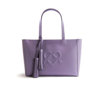 GUNAS NEW YORK Bags & Luggage - Women's Bags - Shoulder Bags Tippi - Women's Lilac Vegan Leather Tote Bag | GUNAS