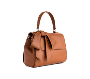 GUNAS NEW YORK Handbag Cottontail - Brown Vegan Leather Bag