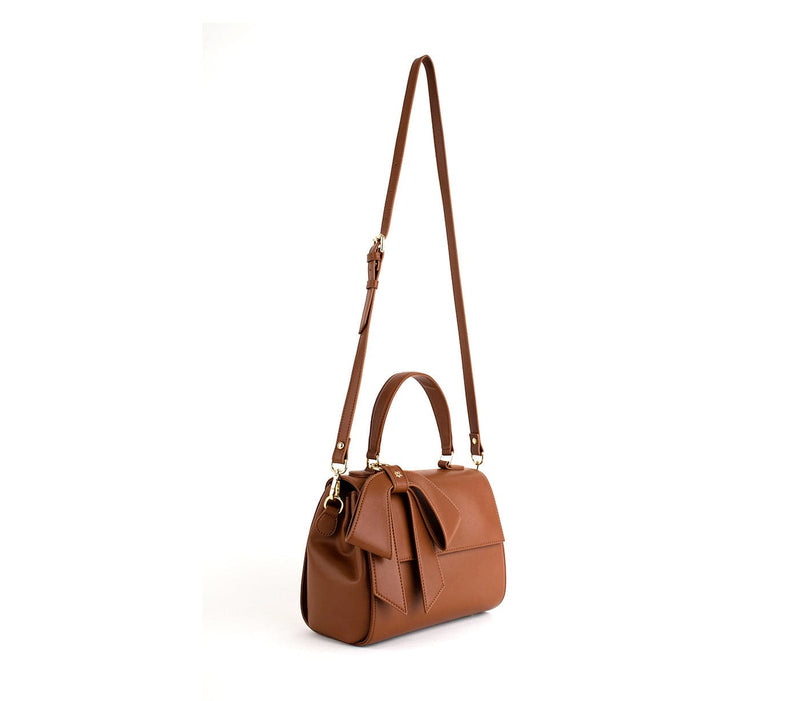 GUNAS NEW YORK Handbag Cottontail - Brown Vegan Leather Bag