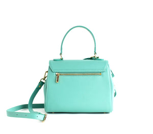 GUNAS NEW YORK Handbag Cottontail - Cyan Vegan Leather Bag