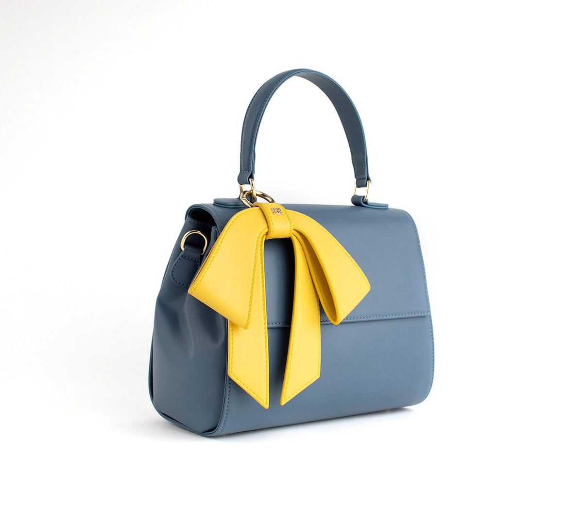 GUNAS NEW YORK Handbag Cottontail - Deep Blue Vegan Leather Bag