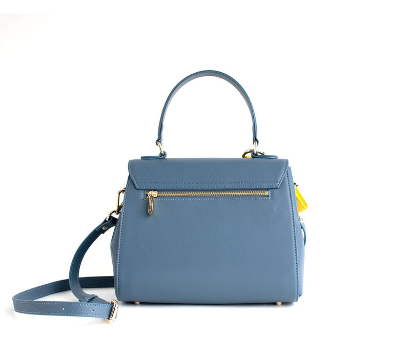 GUNAS NEW YORK Handbag Cottontail - Deep Blue Vegan Leather Bag