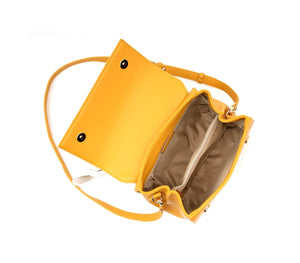 GUNAS NEW YORK Handbag Cottontail - Yellow Vegan Leather Bag