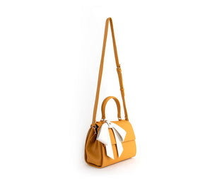 GUNAS NEW YORK Handbag Cottontail - Yellow Vegan Leather Bag