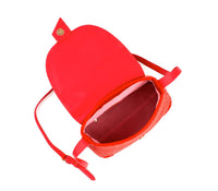 GUNAS NEW YORK Handbag Kate - Red Vegan Basket Weave Bag