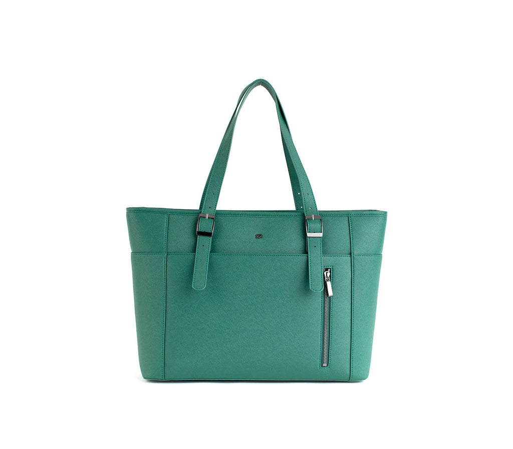 GUNAS NEW YORK Handbag Miley - Dark Green Vegan Leather Laptop Bag