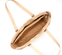 GUNAS NEW YORK Handbag Miley - Light Brown Vegan Leather Laptop Bag