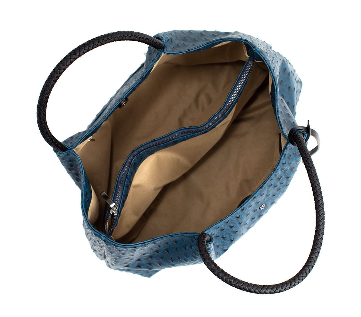 GUNAS NEW YORK Handbag Naomi - Navy Vegan Leather Tote Bag